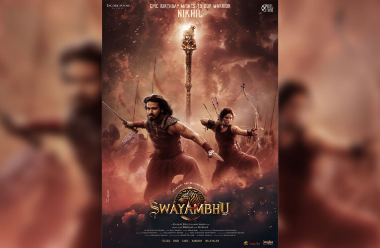 Pixel Studios Unleashes Swayambhu Poster on Nikhil Siddhartha’s Birthday!