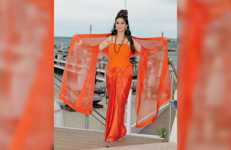 Fashion designer Anjali Phougat Wears ‘Anjali Shakti’ at the Cannes!