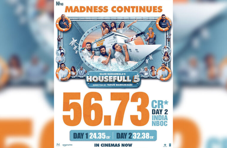 Housefull 5 collects ₹56.73 Cr nett in just two days
