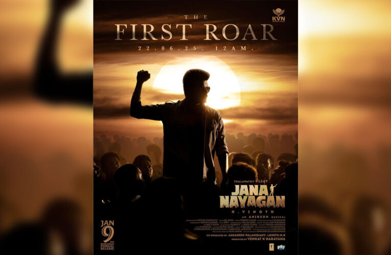 The glimpse of Thalapathy Vijay’s final film ‘Jana Nayagan’ to release on June 22 at Midnight!