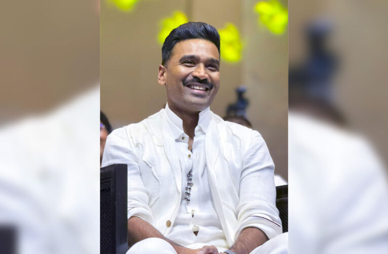 Dhanush celebrated Kuberaa’s success in Hyderabad!
