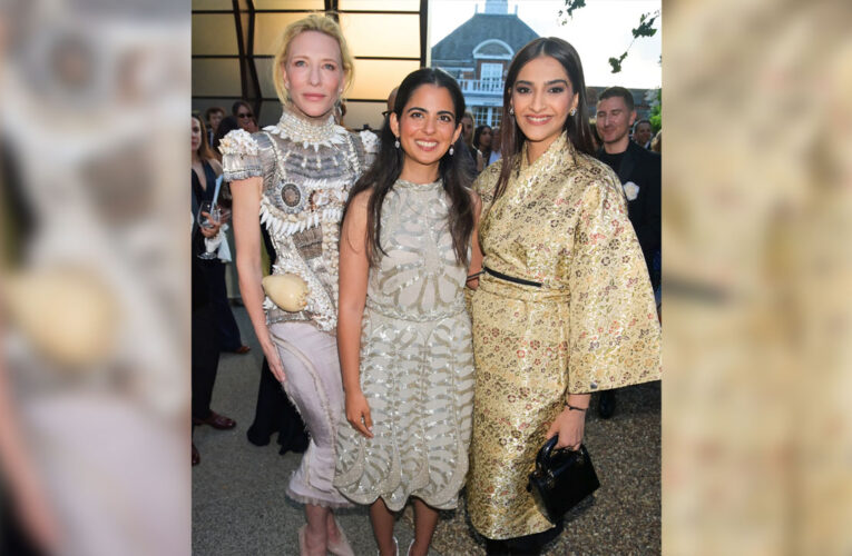 Sonam Kapoor meets Cate Blanchett at the Serpentine Summer Party!