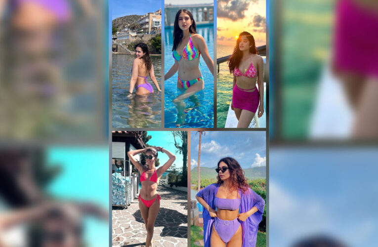 Janhavi, Ananya, Pashmina, Sara, Khushi are enjoying beach vacations!