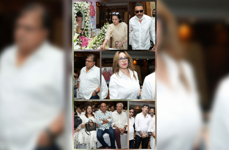 Celebrities Gather to Pay Tribute to Actor-Producer-Director Dheeraj Kumar