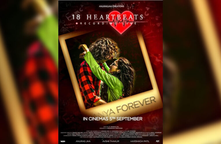 The Poster of Anurag Jha directorial ’18 Heartbeats: Recording Live’, Released!