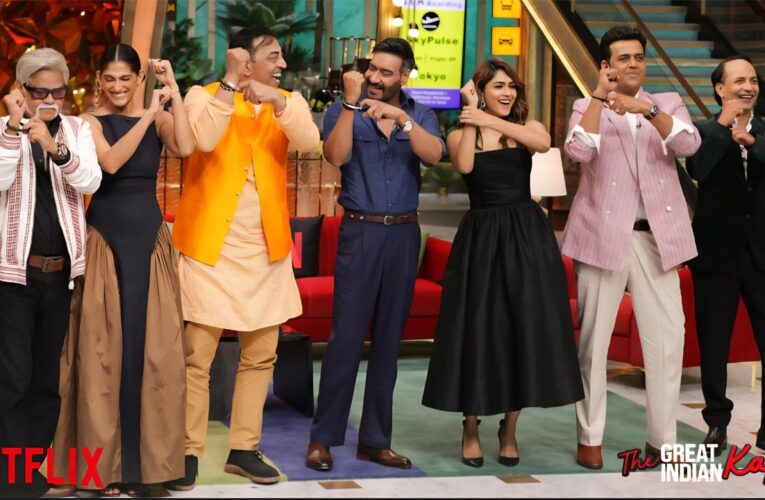 Son of Sardaar 2 squad brings the house down at TGIKS!