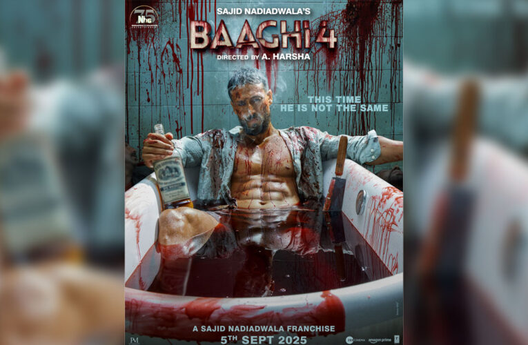 Tiger Shroff Returns in a Gritty, Action-Fuelled Avatar in ‘Baaghi 4’!