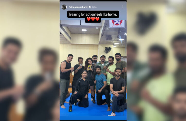 Is Fatima Sana Shaikh Preping for an Action Movie?