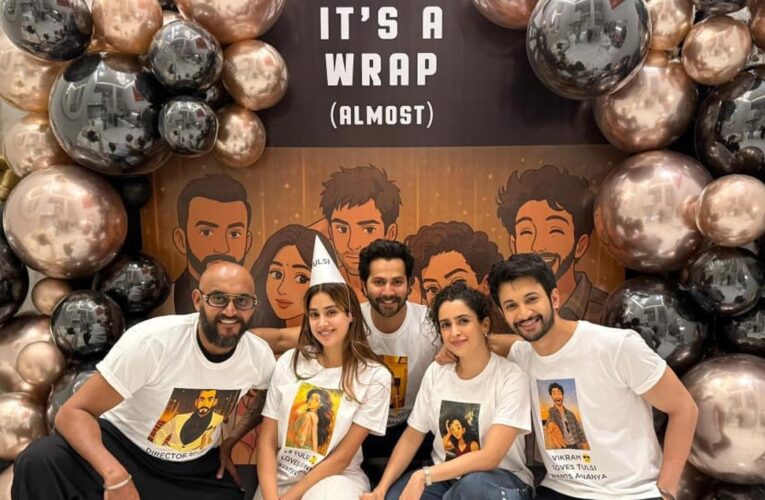 It’s a Wrap for Varun Dhawan, Janhvi Kapoor, Rohit Saraf and Sanya Malhotra starrer, ‘Sunny Sanskari Ki Tulsi Kumari’!
