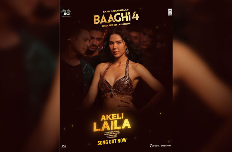Sonam Bajwa now enters the Baaghi universe and goes all-out glam in ‘Akeli Laila’!