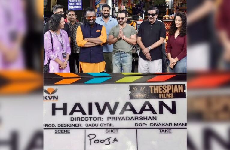 Saiyami Kher begins shooting for ‘Haiwaan’, also starring Akshay Kumar and Saif Ali Khan!