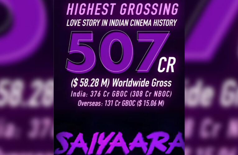 ‘Saiyaara’ Enters a 500 Cr Club!