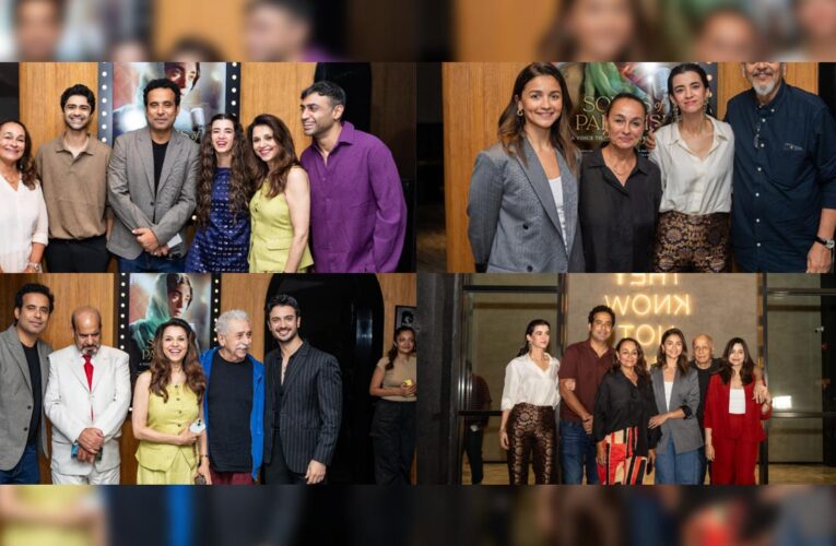 Celebrities Attended The Special Screenings of Prime Video’s Songs of Paradise!