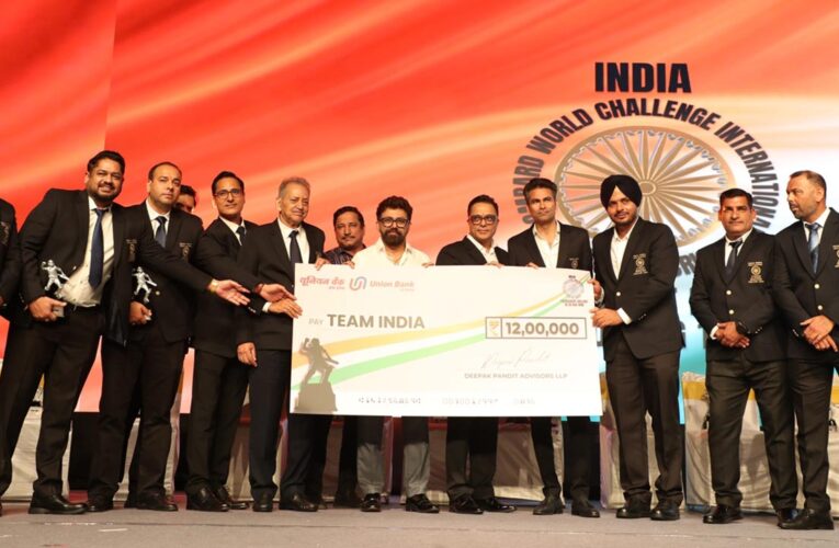 India’s 1996 Junior World Cup Winners, Felicitated by IRS Deepak Pandit!