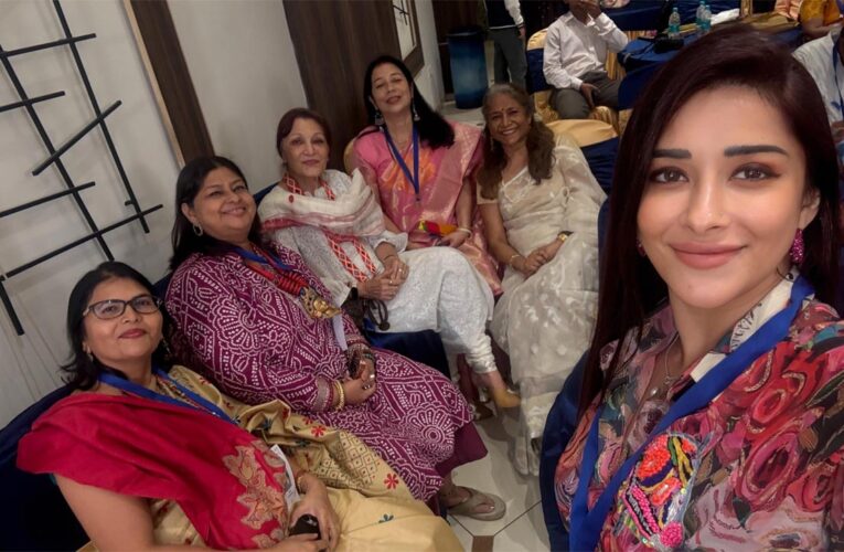 Nyrraa M Banerji invited to deliver a speech on Indian Cinema at the Santiniketan Literature Festival!