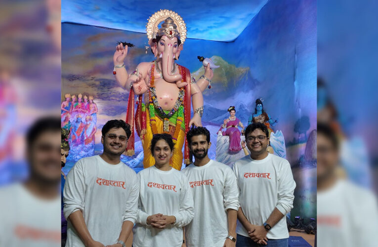 Team ‘Dashavatar’ Visits Ganapati Mandals in Mumbai for Blessings!