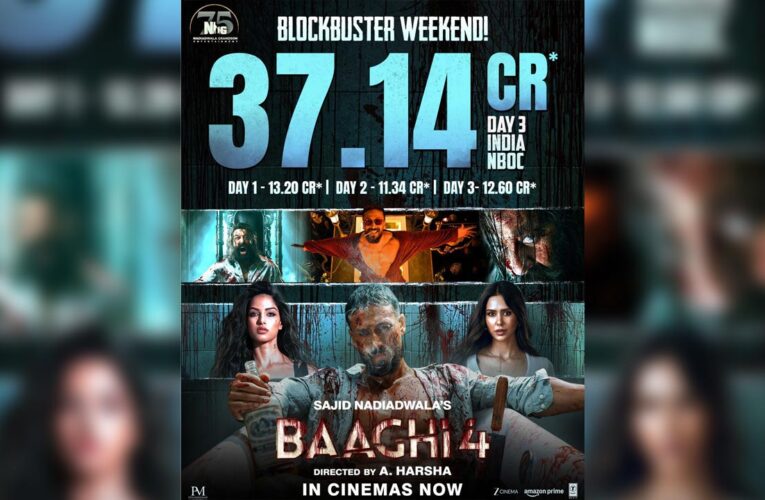 ‘Baaghi 4’ Collects ₹37.14 Cr in Just 3 Days!