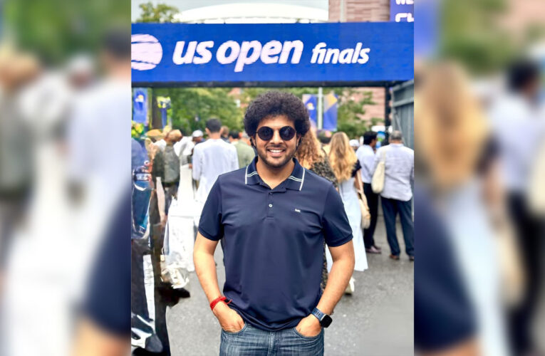 Mahesh Kale Celebrates the Spirit of Sport and Music at the US Open Tennis Tournament!