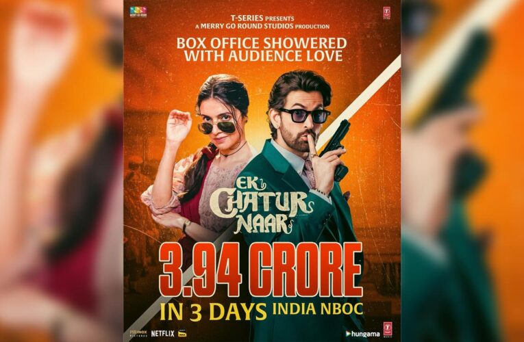 ‘Ek Chatur Naar’ collects ₹3.94 crore NBOC over its opening weekend!