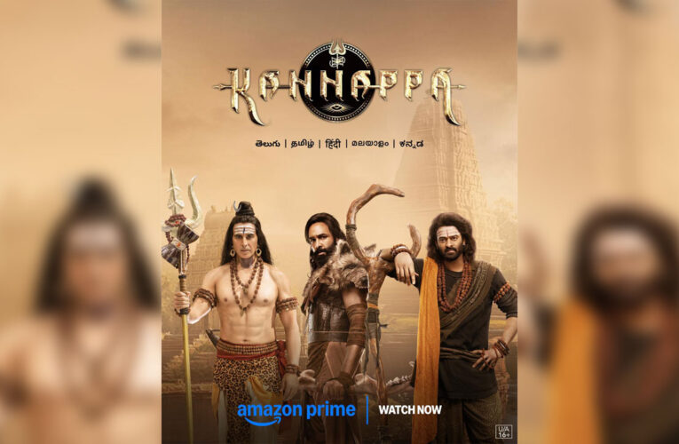 Premiere of Hindi ‘Kannappa’, on Prime Video!