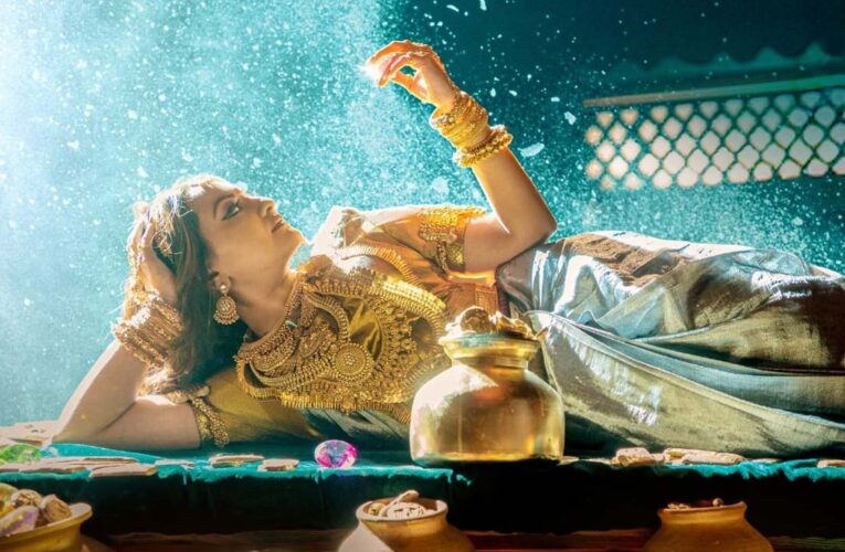 The poster of the first song ‘Dhana Pisaachi’ from ‘Jatadhara’ is out!