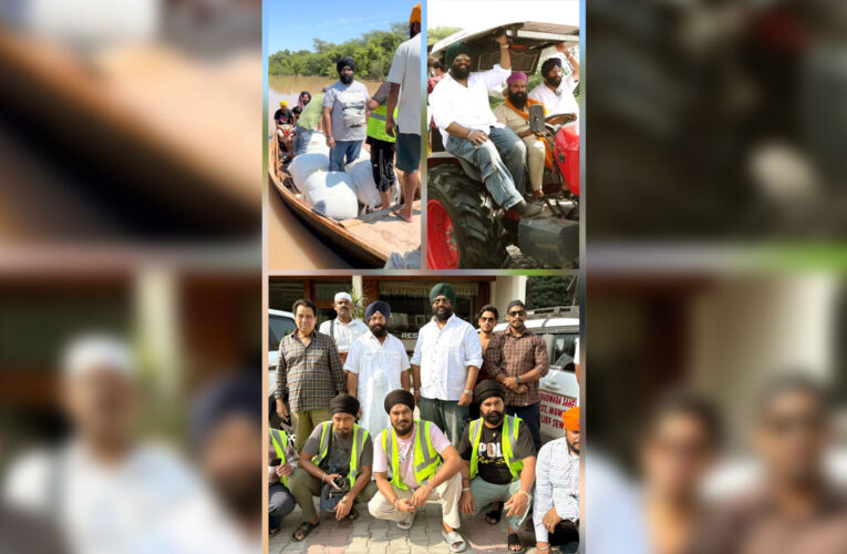 Aid worth ₹50 lakh reaches affected villages in Punjab through Four Bungalows Gurudwara!