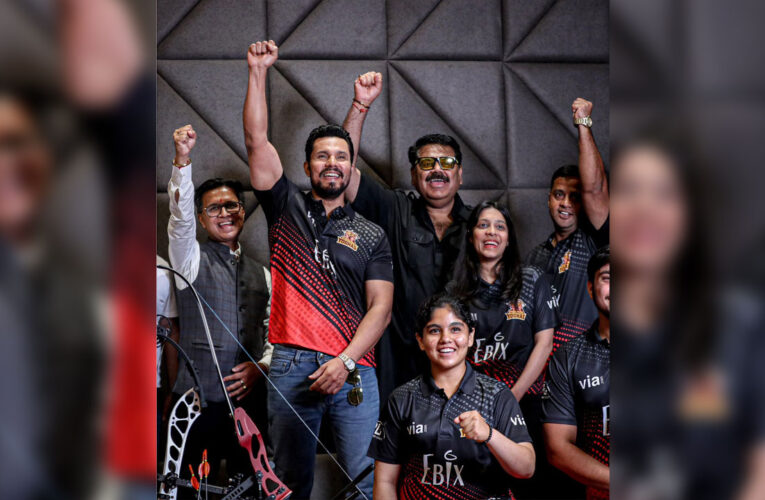 Randeep Hooda and Lin Laishram come together for Delhi’s Prithviraj Yodhas in the Archery Premier League!