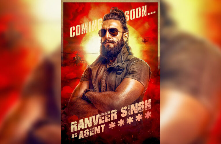 Ranveer Singh is the man on a mission as Agent * * * * *’!