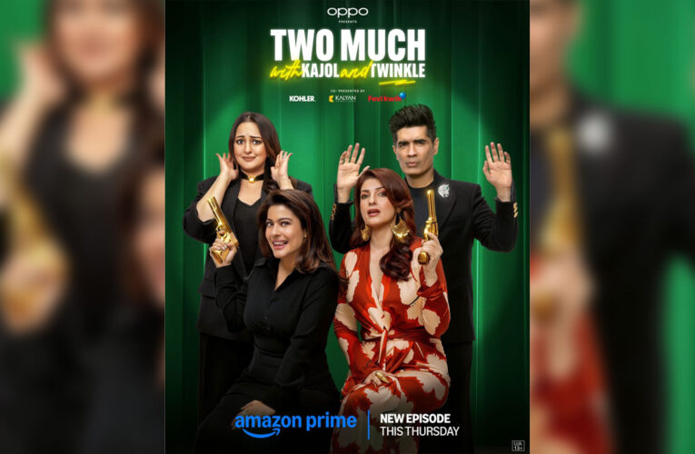 Sonakshi Sinha and Manish Malhotra Discuss Gossip and Glam In ‘Two Much with Kajol and Twinkle’!