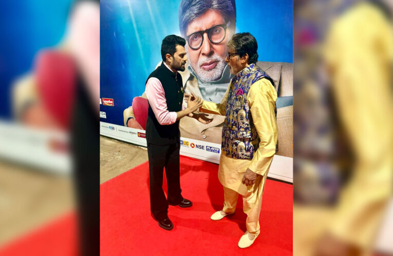 Meeting Amitabh Bachchan is a True Fanboy Moment for Manish Paul!
