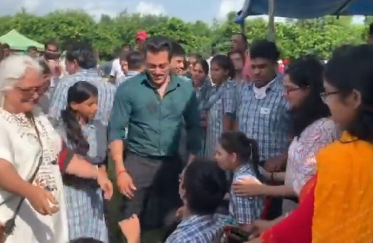 Salman Khan danced with children with Down Syndrome!