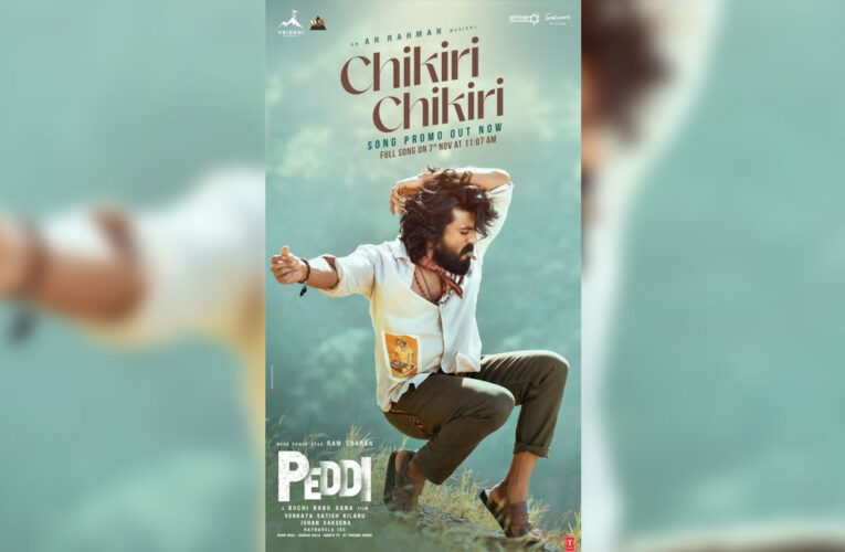 A.R. Rahman Composed ‘Chikiri’ from ‘Peddi’ Releases 7th November!