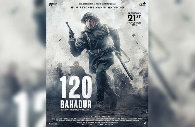 Farhan Akhtar Says that ‘120 Bahadur’ Honors Every Soldier of Rezang La!