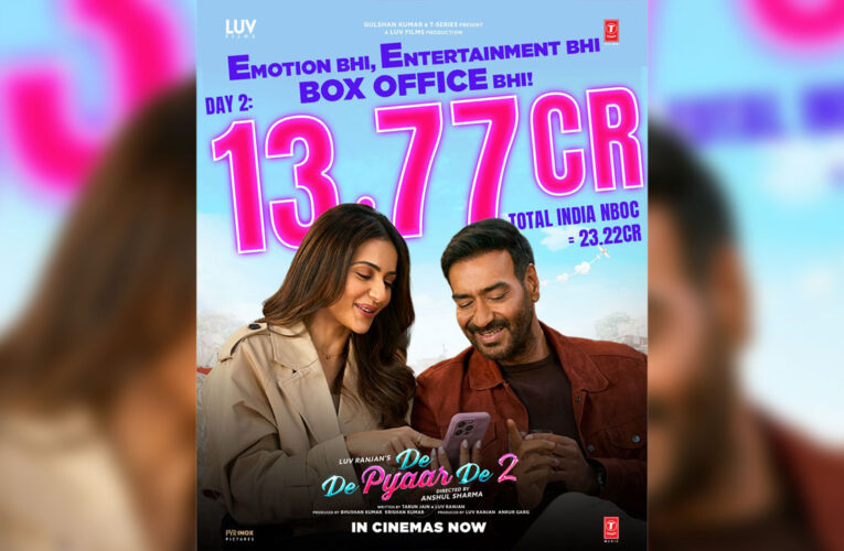 ‘De De Pyaar De 2’ collects ₹23.22 cr in two days!