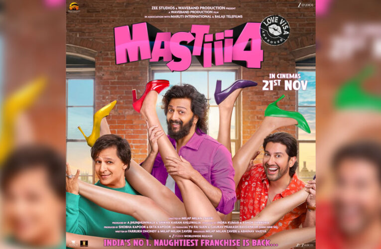 The return of the iconic trio Riteish, Vivek and Aftab in ‘Mastiii 4’ has struck the right chord with audiences!