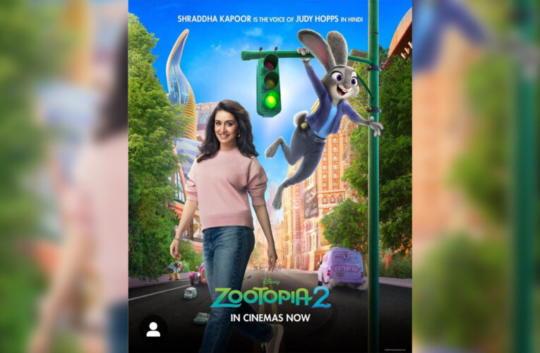 Shraddha Kapoor joins the billion-dollar franchise as the Hindi voice of Judy Hopps!
