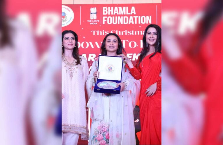 Rani Mukerji bags Excellence in Women Empowerment Through Cinema Award!