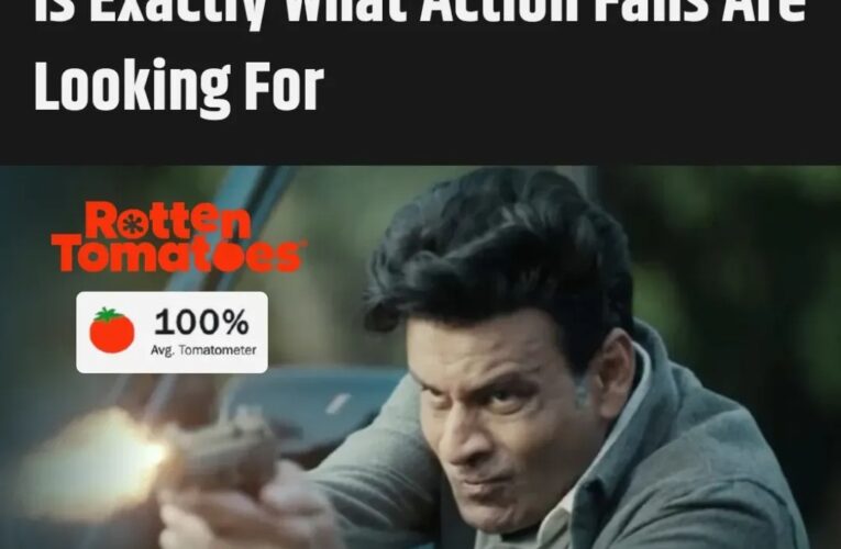 ‘The Family Man S3’ Scores a Perfect 100% on Rotten Tomatoes!