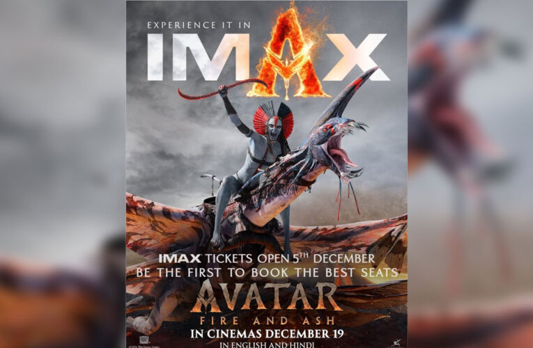 Advance Bookings for ‘Avatar: Fire and Ash’ Open 5th December!