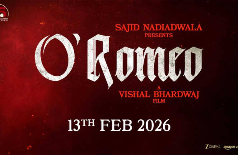 Sajid Nadiadwala and Vishal Bhardwaj unveil a compelling glimpse into ‘O’Romeo’!