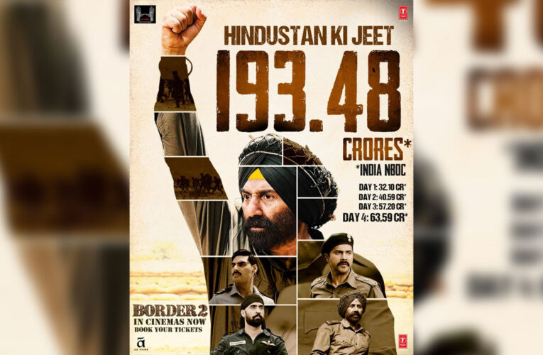 With NBOC of Rs 193.48 Cr, Border 2 continues its triumphant run!