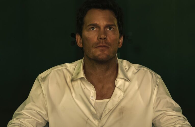 AI-thriller Mercy actors Chris Pratt and Rebecca Feguson reveal what it was like working with no real actors!