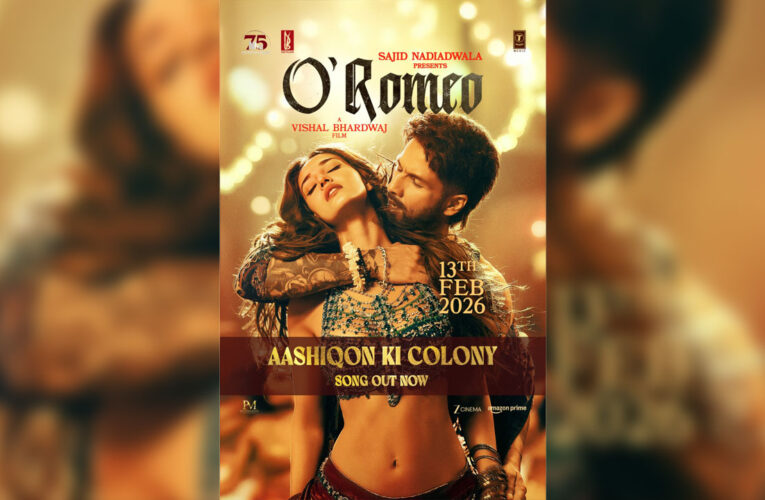 ‘Aashiqon Ki Colony’ Featuring Shahid Kapoor and Disha Patani, from ‘O’Romeo’ Released!