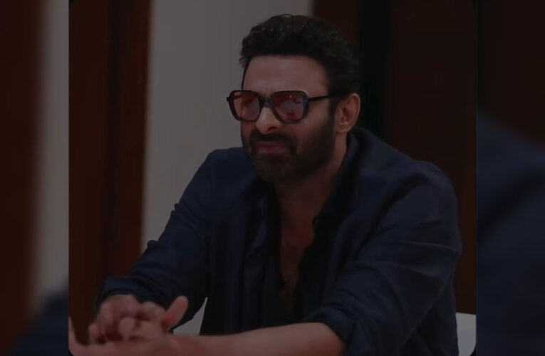 Prabhas Calls His ‘Spirit’ Poster a ‘Cult Poster’!