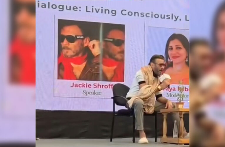 Jackie Shroff unites with young minds to take action for the environment with ‘Ped Lagao Bhidu’ campaign!