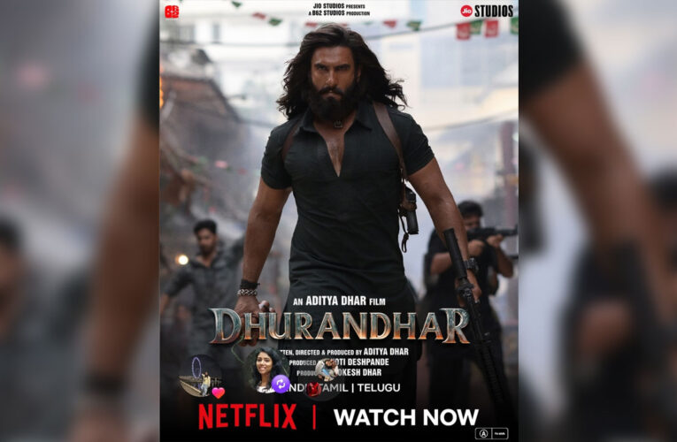 ‘Dhurandhar’ is available to stream now on Netflix!