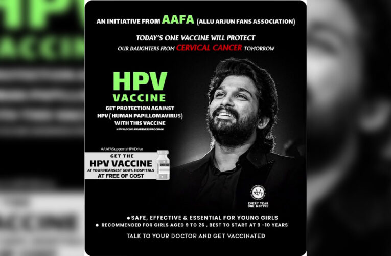 ‘AAFA’ Launches HPV Vaccine Drive as a part of ‘One Good Deed Every Year’!
