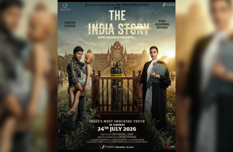 The Poster of Kajal Aggarwal and Shreyas Talpade Starrer ‘The India Story’ Unveiled!