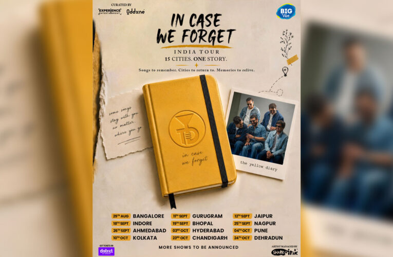 The Yellow Diary Announces “In Case We Forget” Tour, Marking Their Largest India Tour Across 15 Cities!