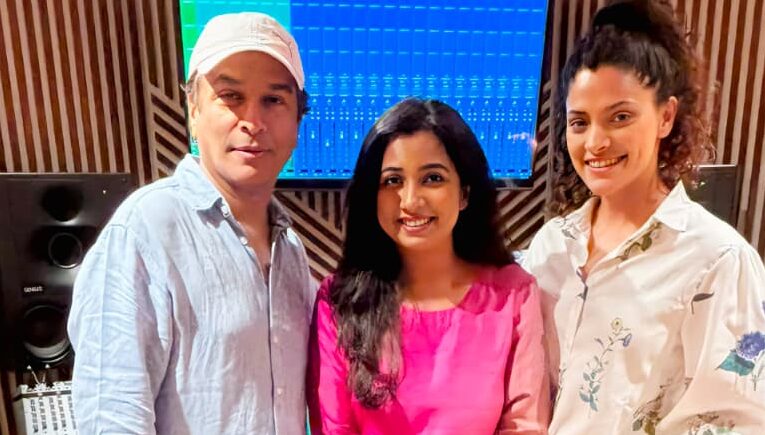 Musical Magic in the Making: Shreya Ghoshal Records a Soulful Track Written by Javed Akhtar for Saiyami Kher’s Upcoming Film with Vikram Phadnis!